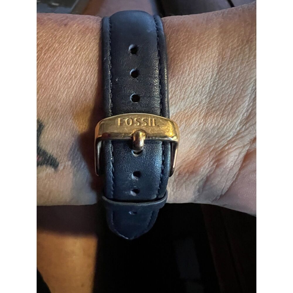 Fossil Es4040 Gwynn Chronograph White Dial Ladies… - image 2